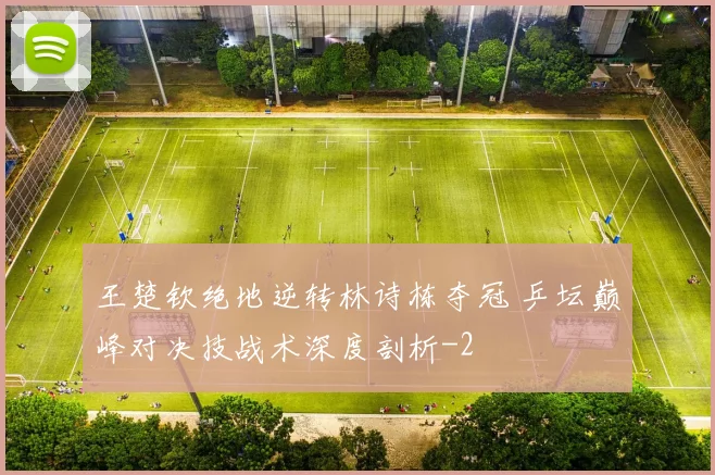 王楚钦绝地逆转林诗栋夺冠 乒坛巅峰对决技战术深度剖析
